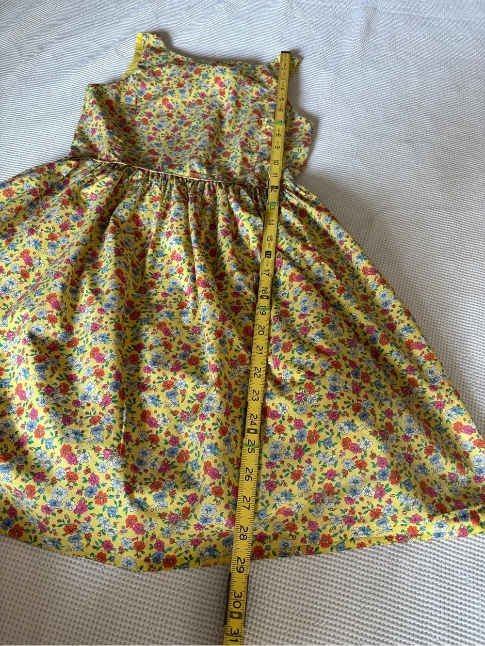 Polo by Ralph Lauren Yellow Floral Tank Dress